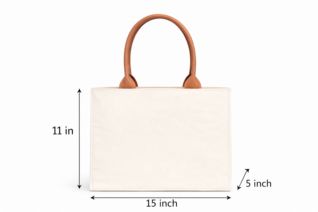Customised Floral Meadow Tote Bag with Name | Nixa Style