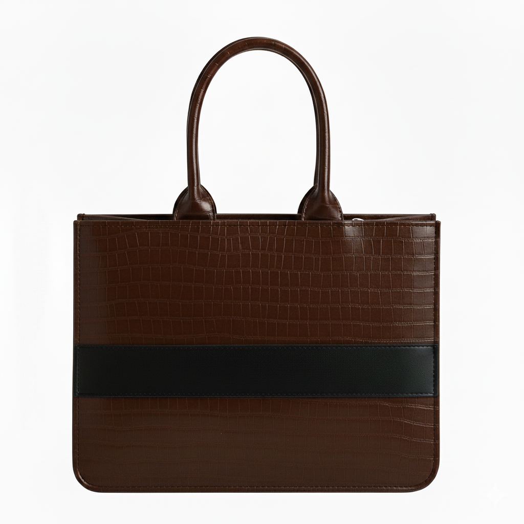 Customised Coffee Croco Tote Bag