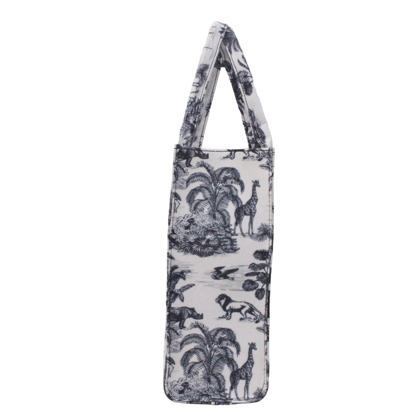 Customized Giraffe Canvas Tote Bag