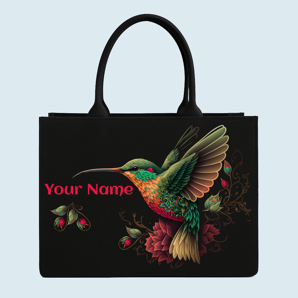 Customised Canvas Flying Bird Tote bag