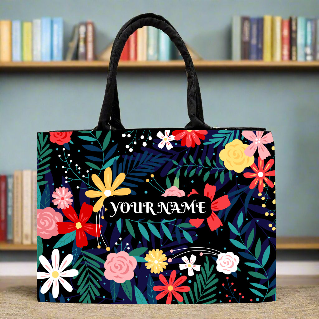 Canvas Customised ColourFull Tote bag