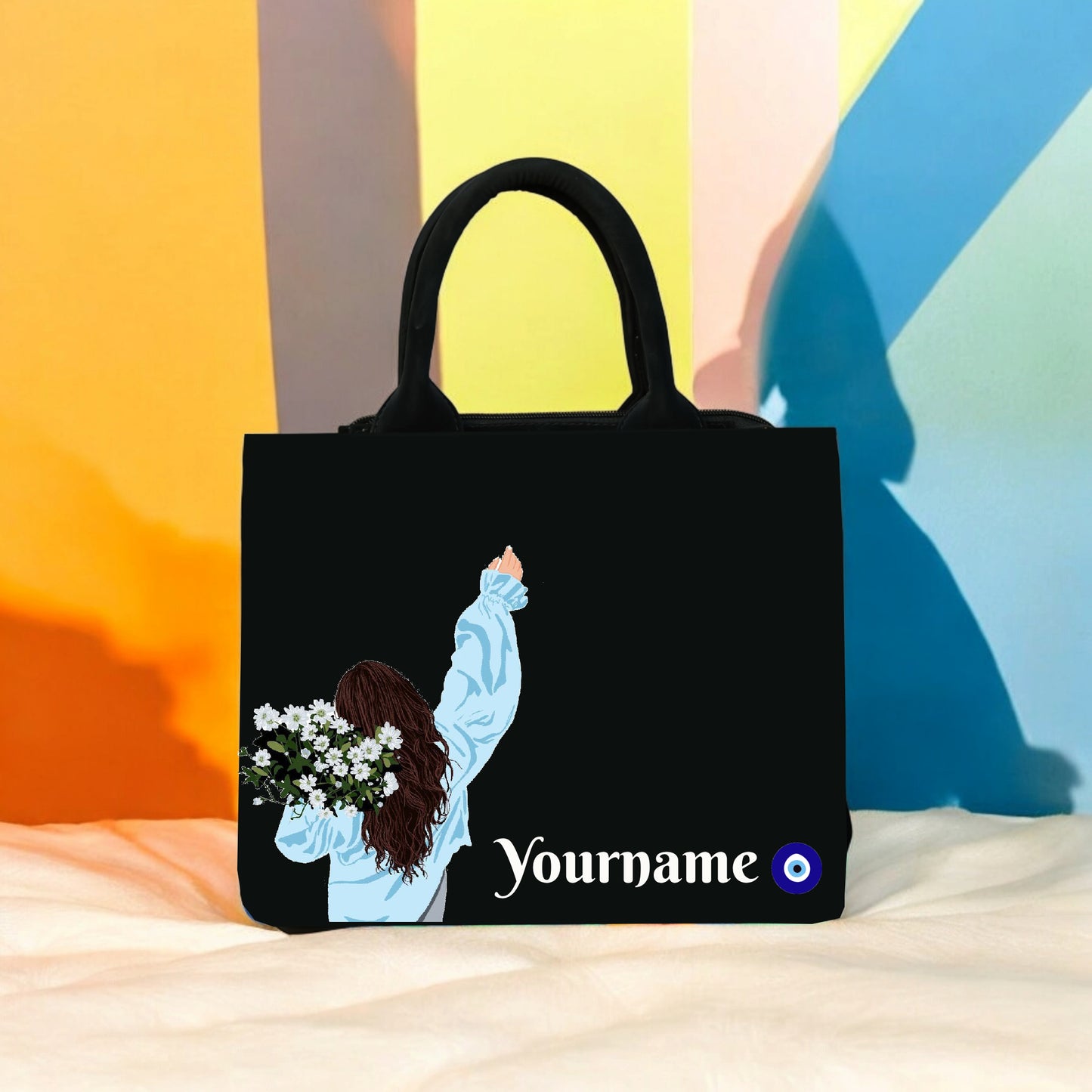 Customized Sky Doll mini tote bag