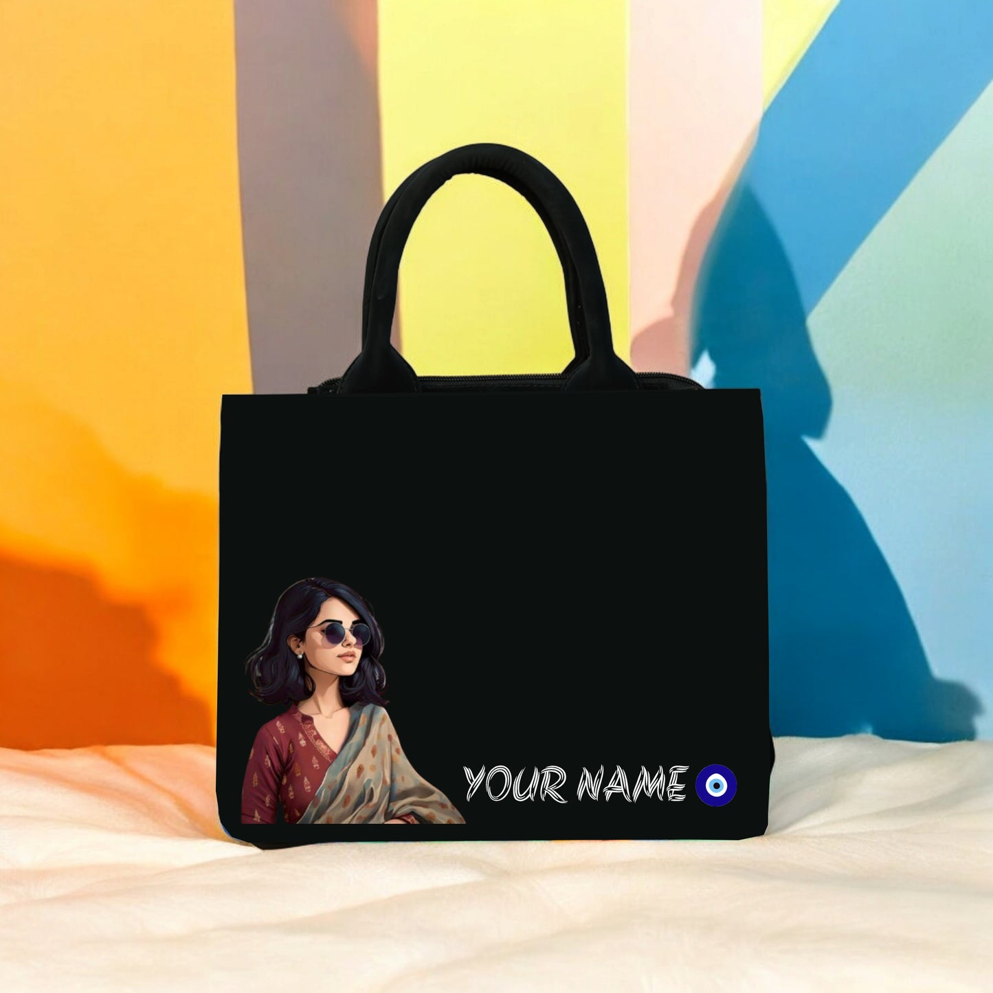 Customized Lady mini tote bag