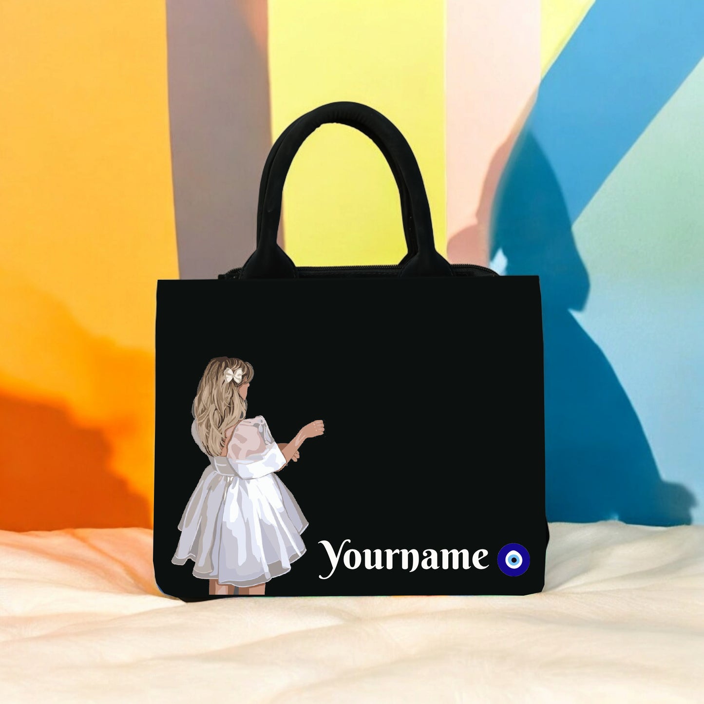 Customized Doll mini tote bag