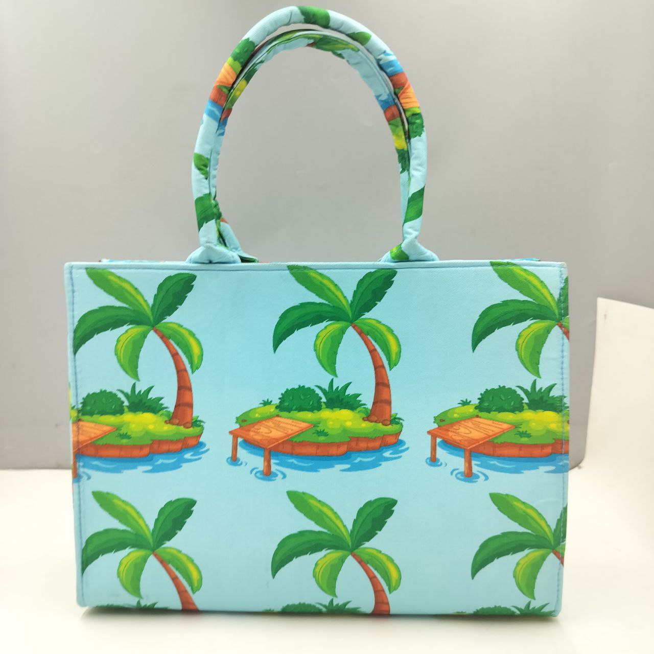 Customized Beach Canvas Tote Bag