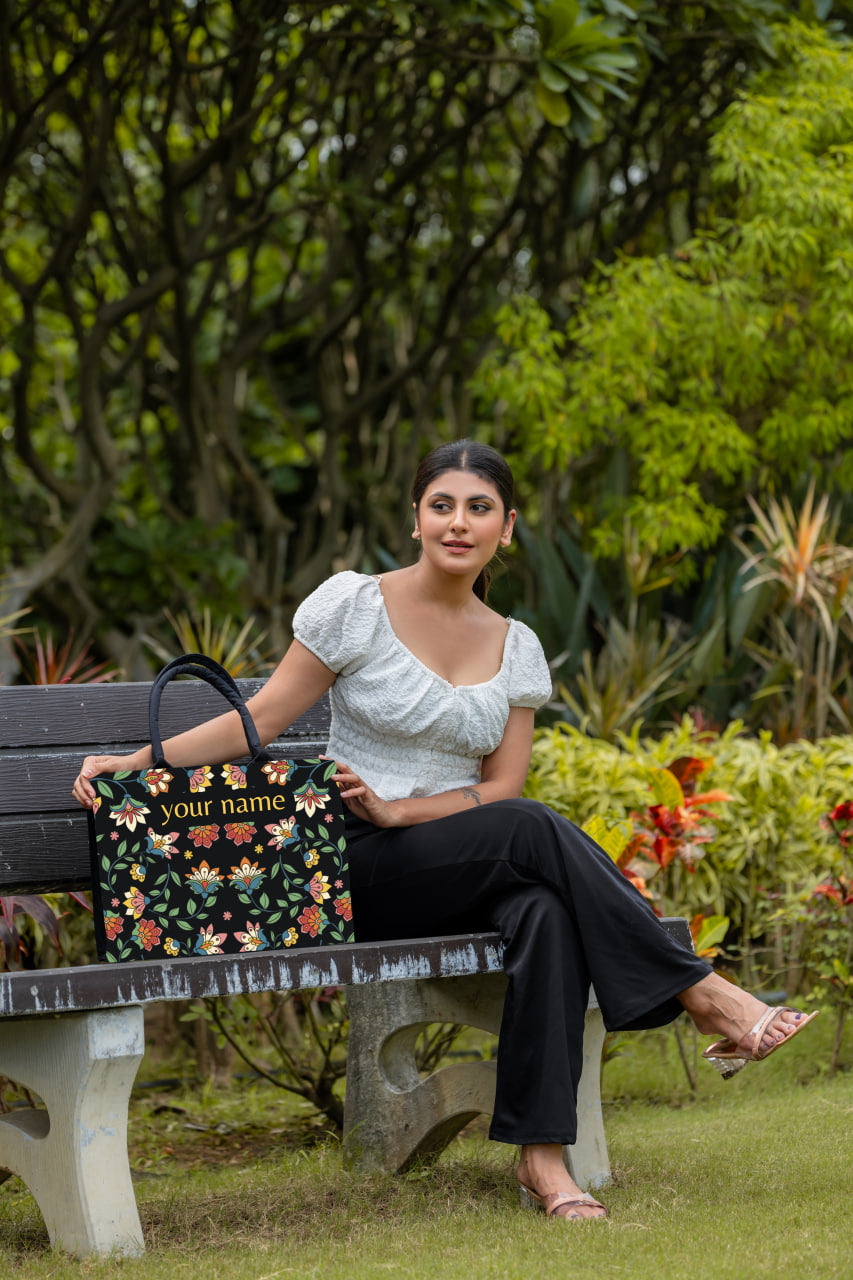 Customised Canvas Beautiful Tote bag