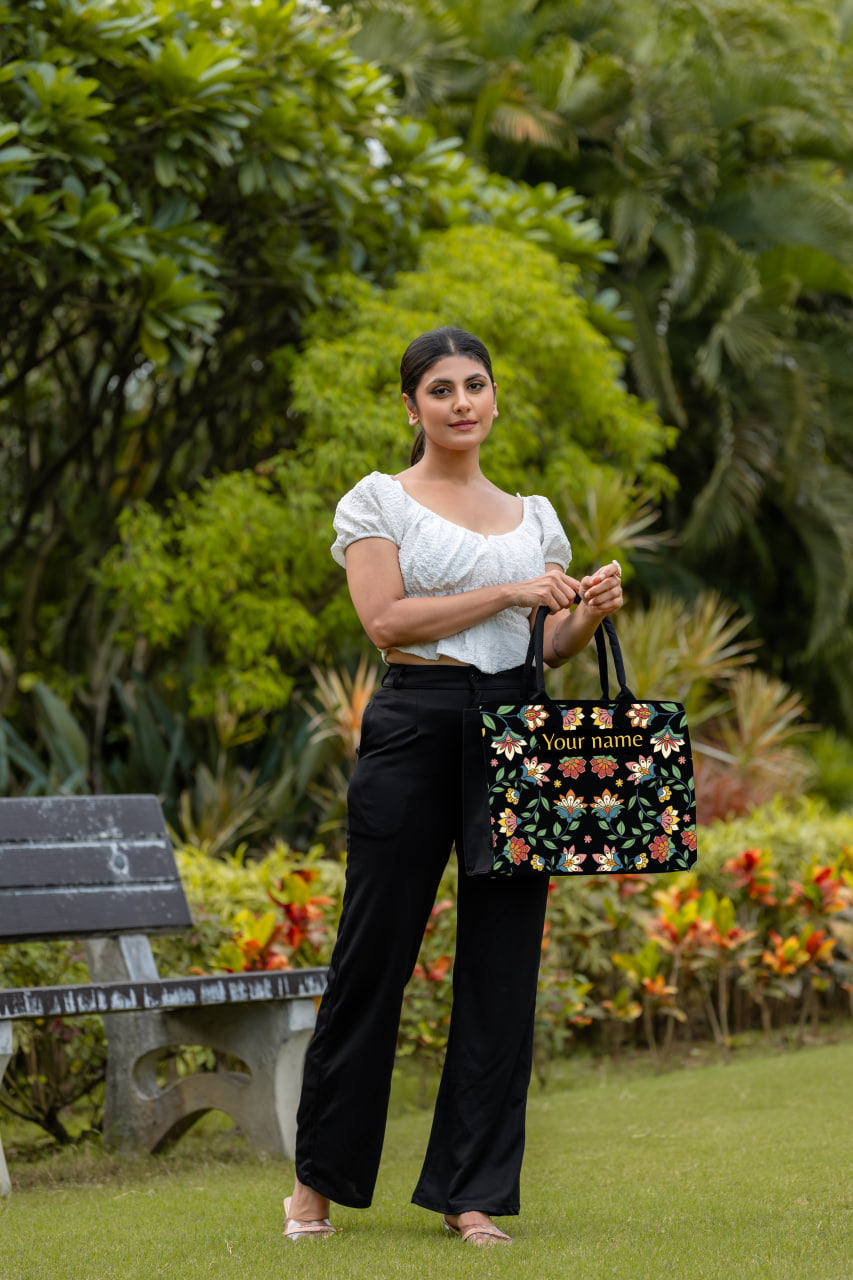 Customised Canvas Beautiful Tote bag