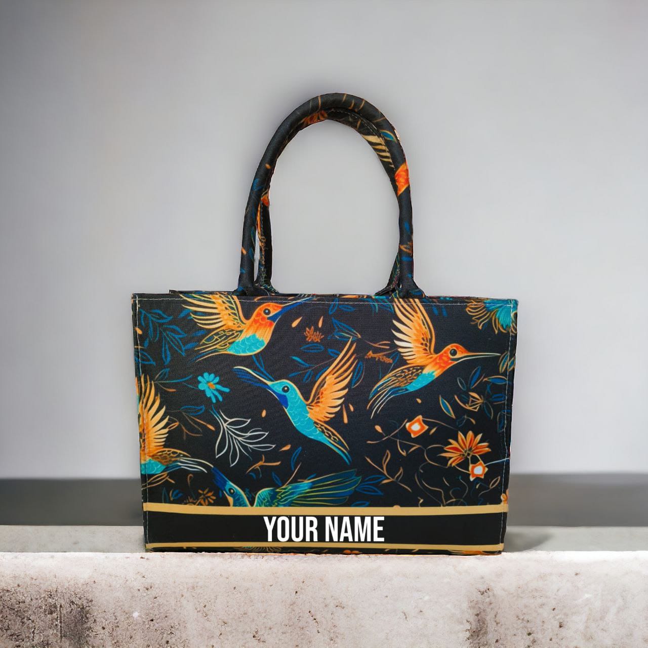 Customized Flying Sperrow Canvas Tote Bag