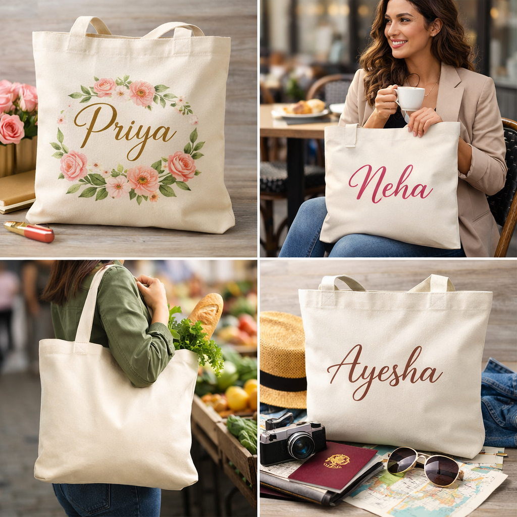 Why Customized Name Tote Bags Are Trending in 2026