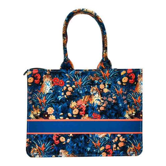 The Midnight Jungle Tote Bag