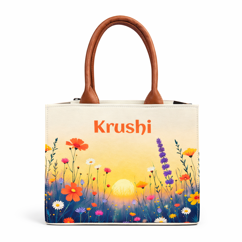 Floral Tote Bag for Women | Premium Canvas Tote | NixaStyle