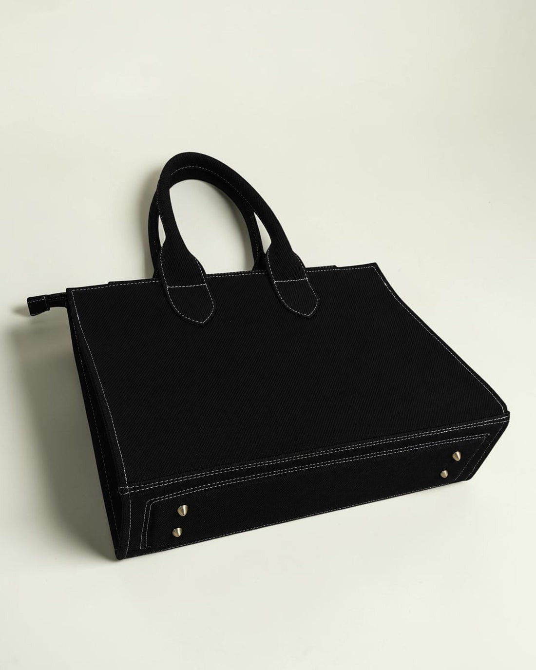 Personalized Floral Box Tote Bag for Women | Premium Custom Name Handbag