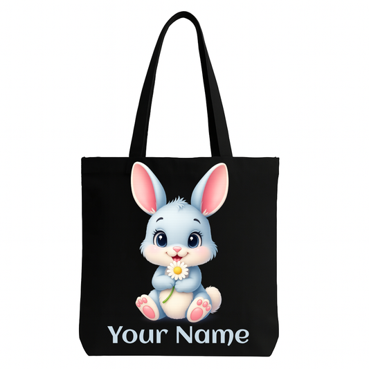 Personalised Hungry Bunn  Tote Bag