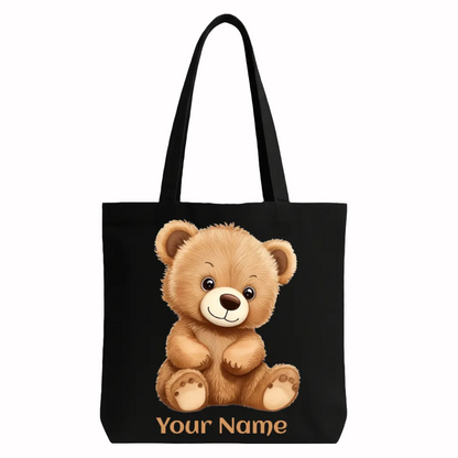 Personalised Teddy Bear Tote Bag