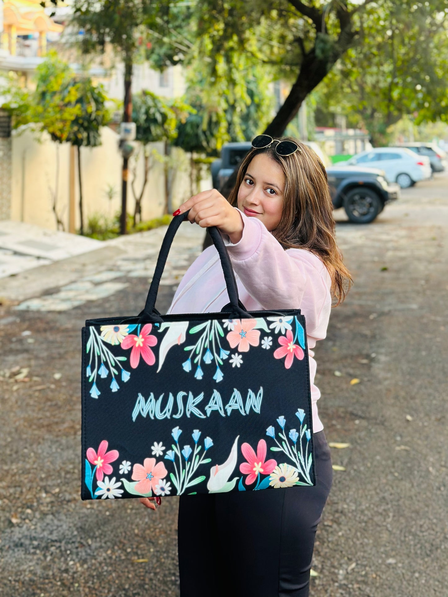 Customised Canvas Beautiful Tote bag
