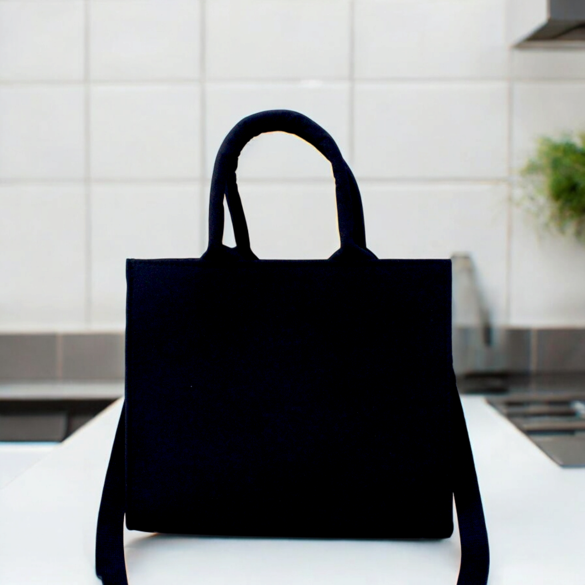 Customized Couple mini tote bag
