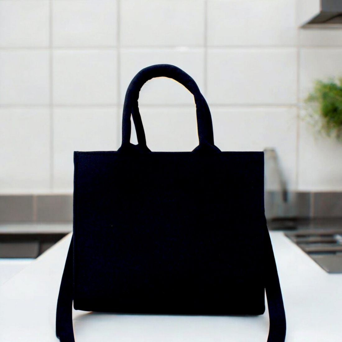 Customized Couple mini tote bag