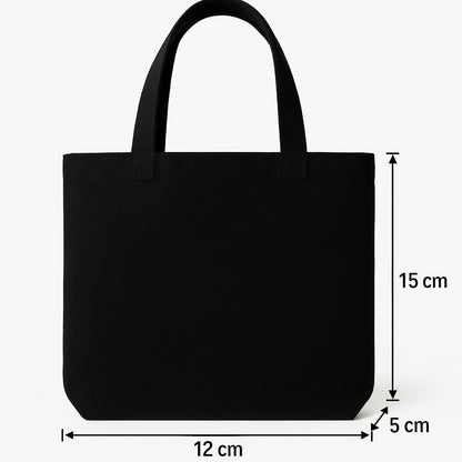 Personalised Stylised  Dancinng Girl Tote Bag