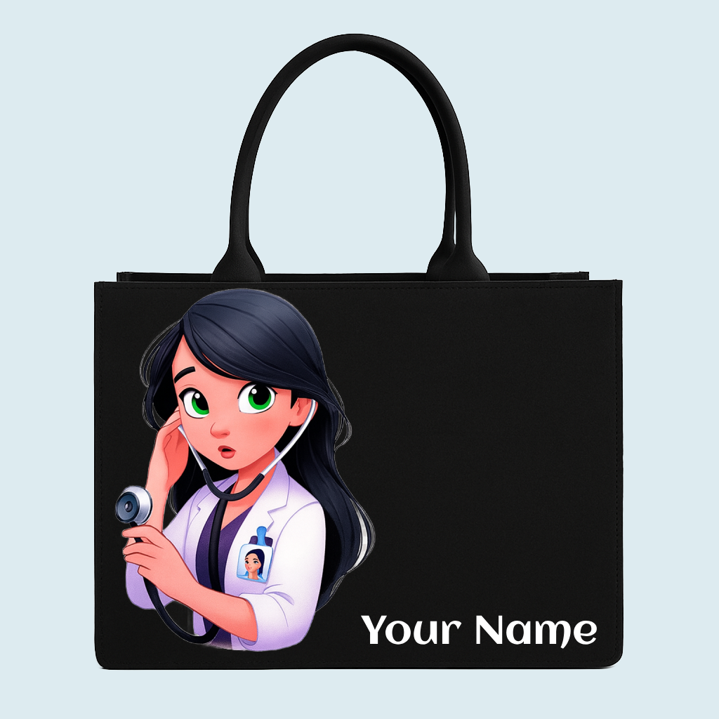 Customized   Doctor Illustration  Tote bag