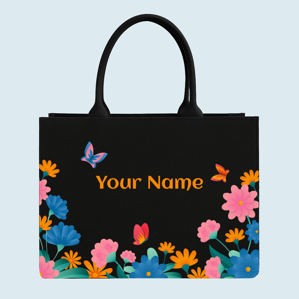 Customised Canvas Rocking Cat Tote bag