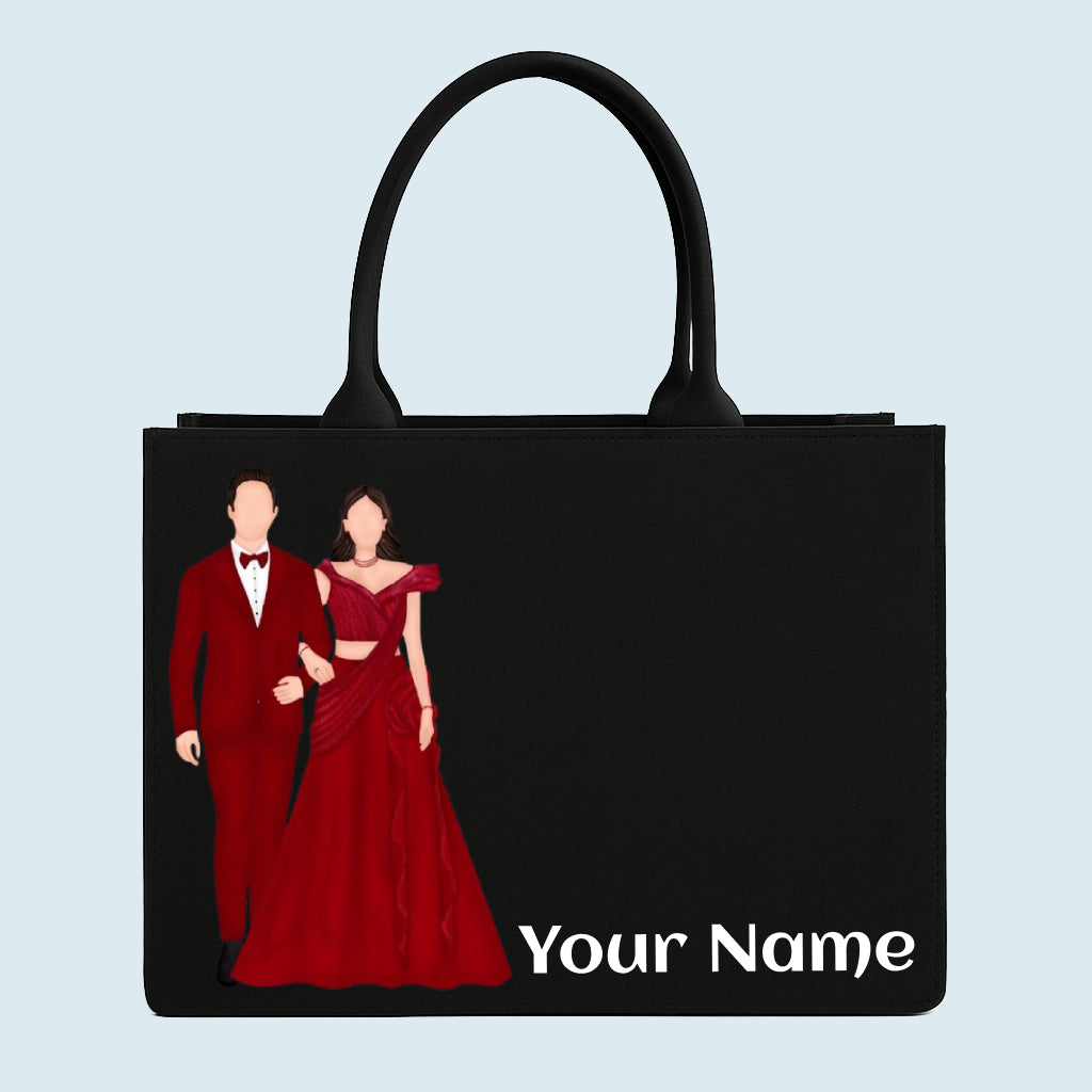Customised Couple Tote bag