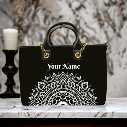 Customised Canvas Beautiful Mandala Sling Bag