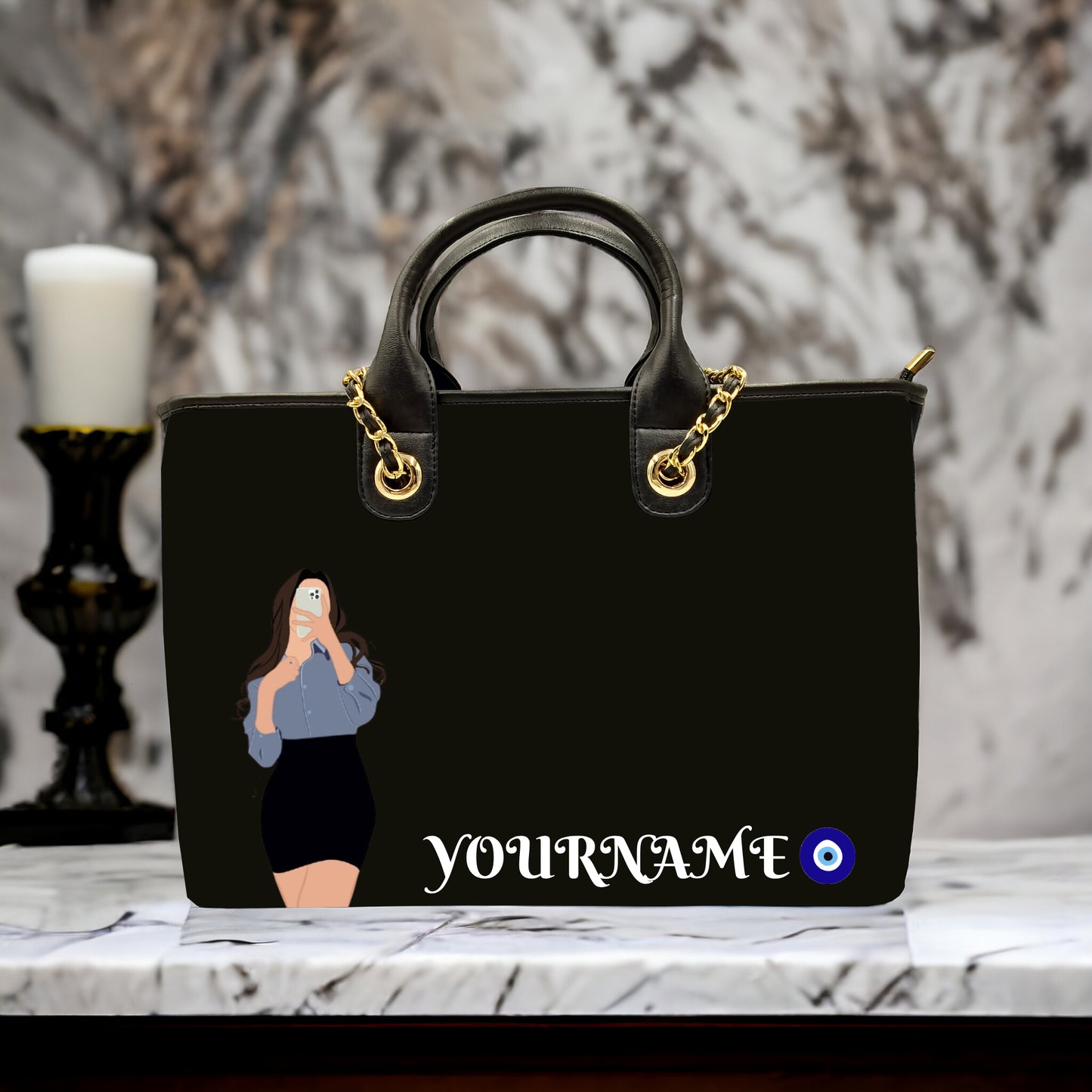 Customised Sling Bag with photo and Name