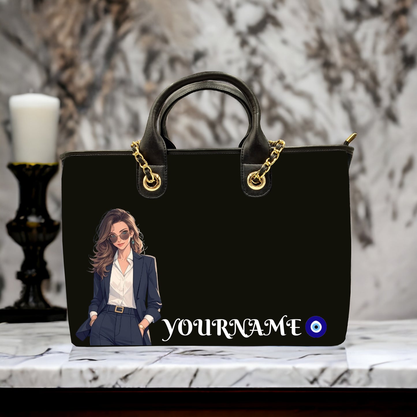 Customised Beautiful Sling Bag with photo and Name
