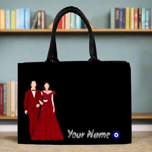 Customised Couple Tote bag