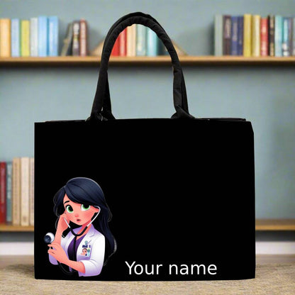 Customized   Doctor Illustration  Tote bag