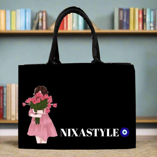 Customised Canvas ColourFull Tote bag