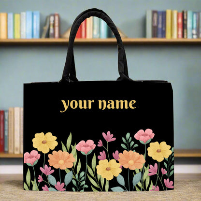 Customised Canvas Print Tote bag