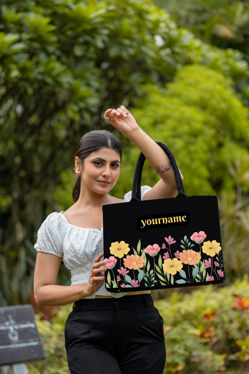 Customised Canvas Print Tote bag