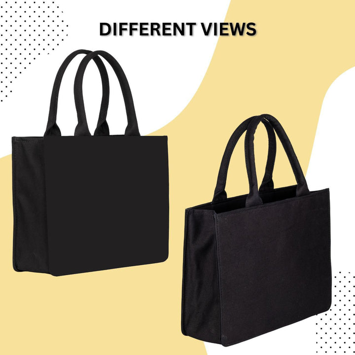 "Nixa Bloom Embroidered Colorful  Japan City tote Bag