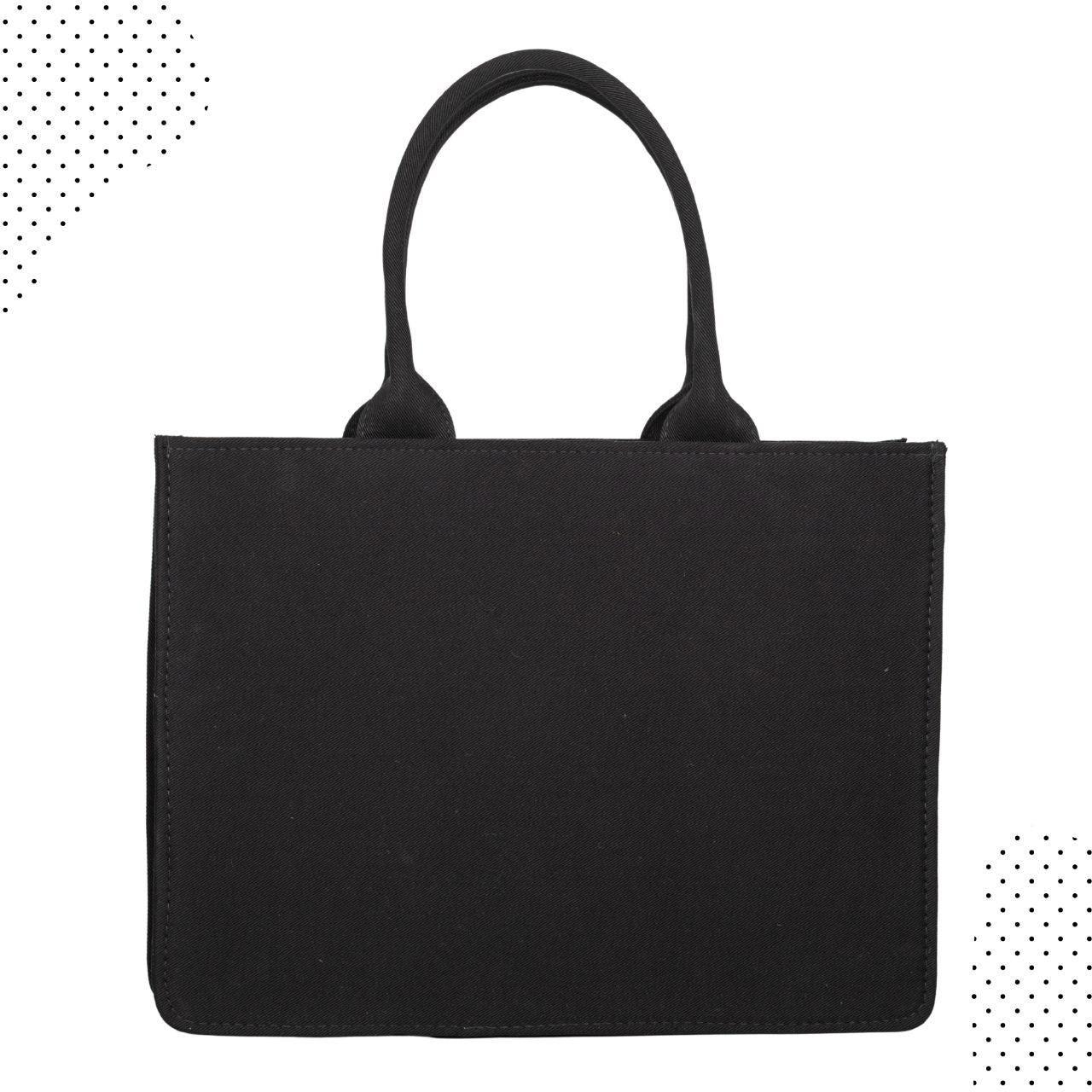 "Nixa Bloom Embroidered Colorful  Japan City tote Bag