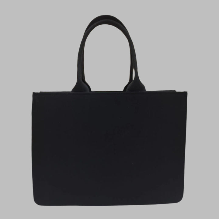 "Nixa Bloom Embroidered Butterfly Garden Tote Bag