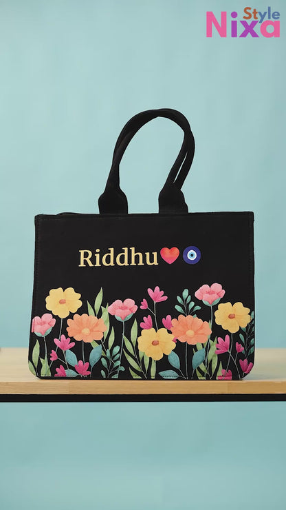 Customised Canvas Print Tote bag