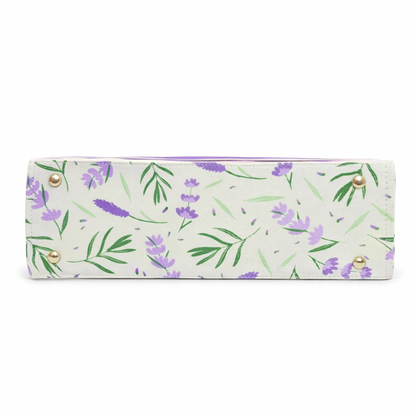 Nixa style lavender garden customised tote bag